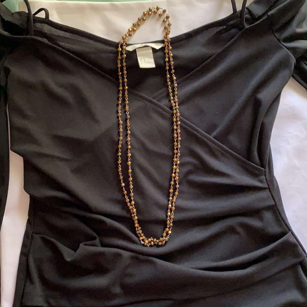New Versatile golden brown necklace. - Picture 8 of 16